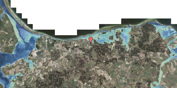 Stomflod og havvand på Fjellerup Bygade 36, 8585 Glesborg