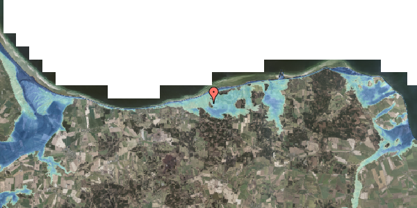 Stomflod og havvand på Lyngbakken 4, 8585 Glesborg