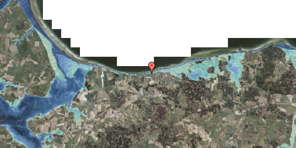 Stomflod og havvand på Ravnsvej 13, 8585 Glesborg