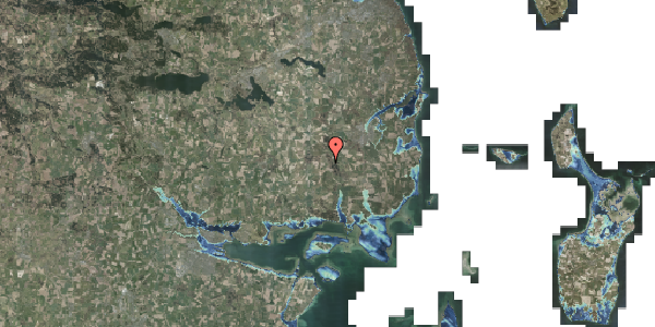 Stomflod og havvand på Petersholmsvej 185, 8350 Hundslund