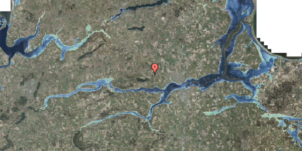 Stomflod og havvand på Mågevej 4, 8920 Randers NV
