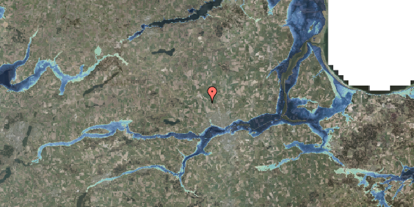 Stomflod og havvand på Borup Kirkevej 11, 8920 Randers NV