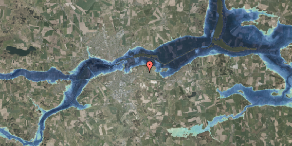 Stomflod og havvand på Ceciliesminde 16, 8960 Randers SØ
