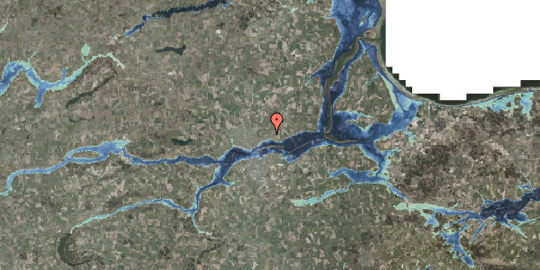 Stomflod og havvand på Demstrupvej 73, 8930 Randers NØ
