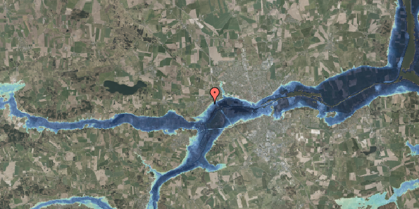 Stomflod og havvand på Fladbrovej 58, 8920 Randers NV