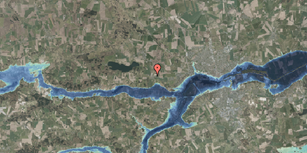 Stomflod og havvand på Klørupvej 8, 8920 Randers NV
