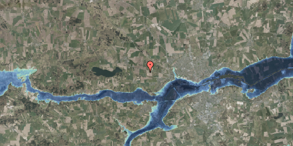 Stomflod og havvand på Klørupvej 55, 8920 Randers NV