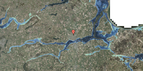 Stomflod og havvand på Majsvangen 15, 8920 Randers NV