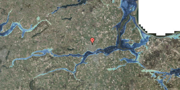 Stomflod og havvand på Majsvangen 43, 8920 Randers NV