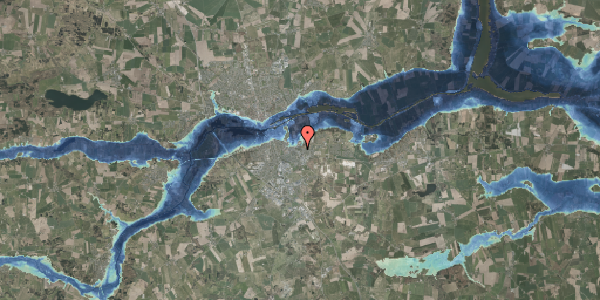 Stomflod og havvand på Toftagervej 3, 8960 Randers SØ