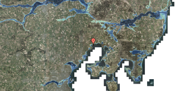 Stomflod og havvand på Havhusevej 43, 8543 Hornslet