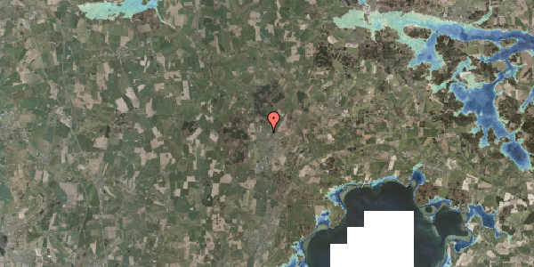 Stomflod og havvand på Slåenvej 7A, 8543 Hornslet