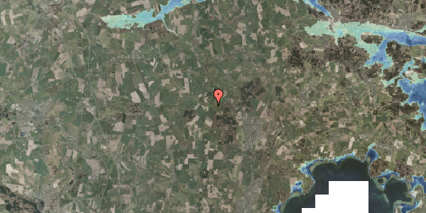 Stomflod og havvand på Sofienlund 29, 8543 Hornslet