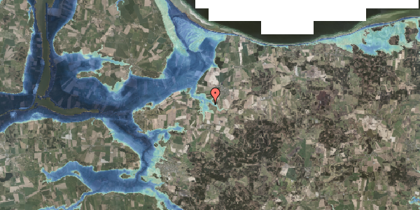 Stomflod og havvand på Dyrehavevej 5B, 8961 Allingåbro