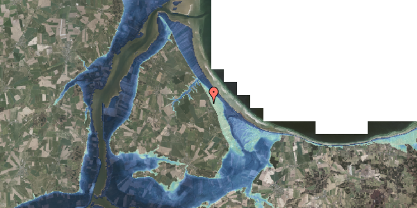Stomflod og havvand på Estruplundvej 33, 8950 Ørsted