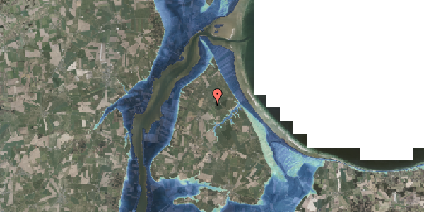 Stomflod og havvand på Holbækvej 25, 8950 Ørsted
