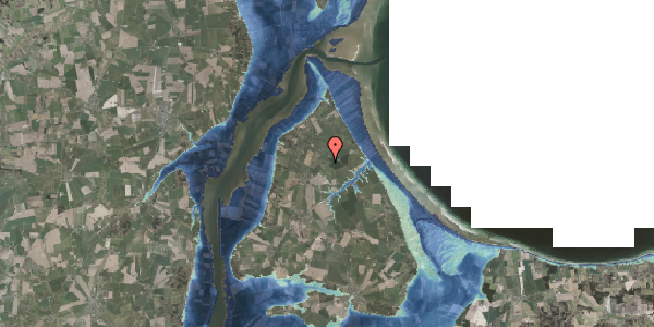 Stomflod og havvand på Holbækvej 27, 8950 Ørsted