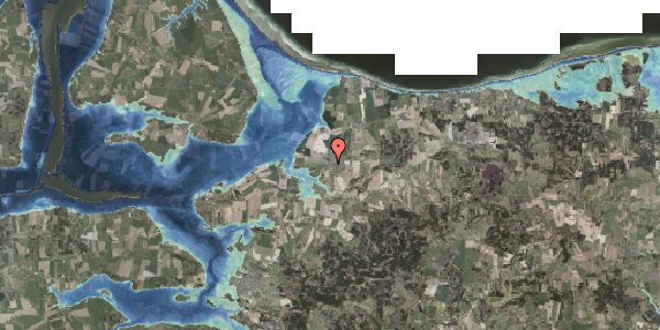 Stomflod og havvand på Holmegårdsvej 7, 8961 Allingåbro