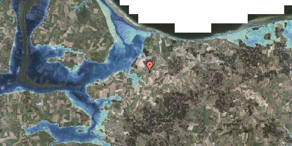 Stomflod og havvand på Holmegårdsvej 23, 8961 Allingåbro