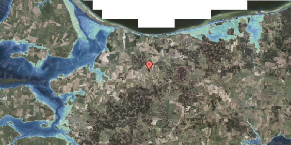 Stomflod og havvand på Munkhusevej 24, 8961 Allingåbro