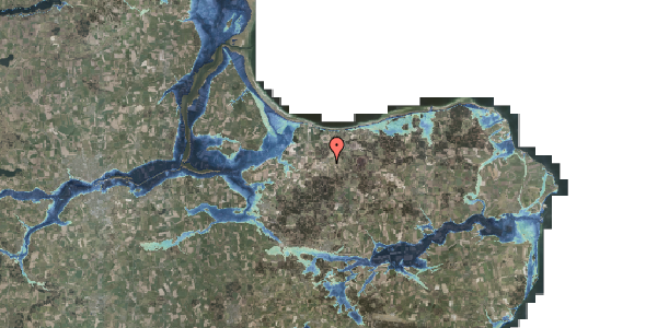 Stomflod og havvand på Munkhusevej 26A, 8961 Allingåbro