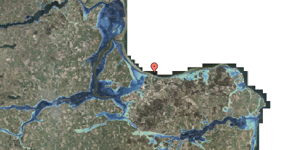 Stomflod og havvand på Over Stranden 20, 8961 Allingåbro