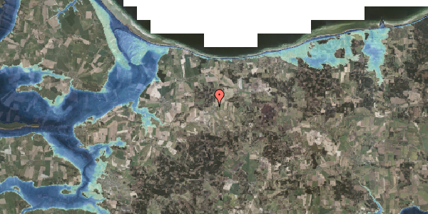 Stomflod og havvand på Rugvangen 2, 8961 Allingåbro