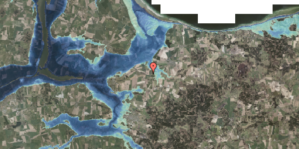 Stomflod og havvand på Sorvadvej 4, 8961 Allingåbro