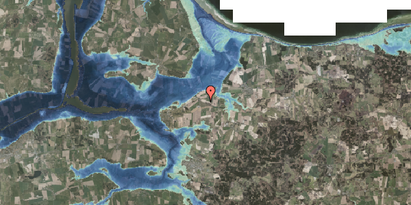 Stomflod og havvand på Sorvadgårdvej 13, 8961 Allingåbro