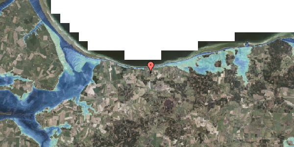 Stomflod og havvand på Svinget 9, 8961 Allingåbro