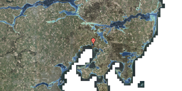 Stomflod og havvand på Klydevej 13, 8410 Rønde