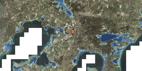 Stomflod og havvand på Skårupvej 1, 8400 Ebeltoft