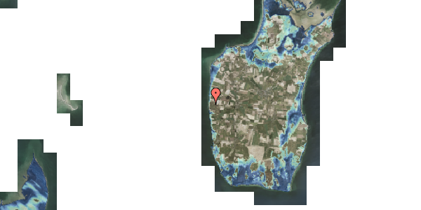 Stomflod og havvand på Anemonevej 57, 8305 Samsø