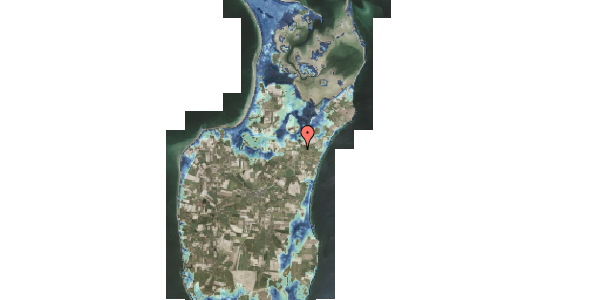 Stomflod og havvand på Besser Kirkevej 5, 8305 Samsø