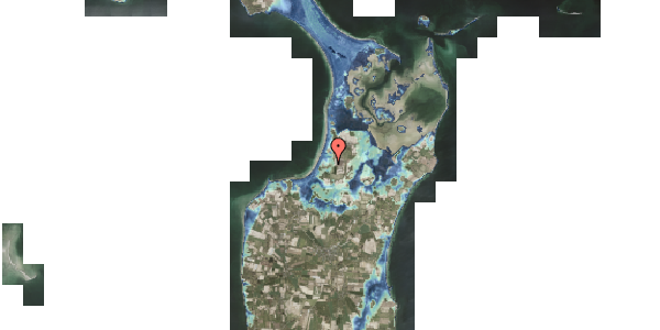 Stomflod og havvand på Bisgård Mark 11, 8305 Samsø