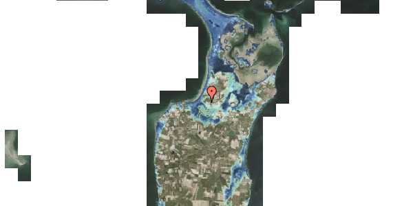 Stomflod og havvand på Bisgård Mark 23, 8305 Samsø