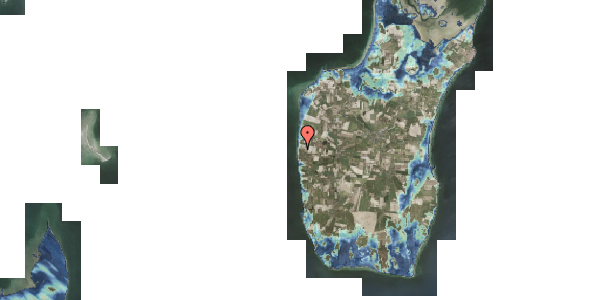 Stomflod og havvand på Gyvelvej 20, 8305 Samsø