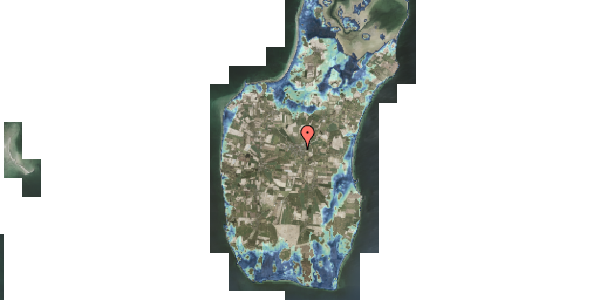 Stomflod og havvand på Møllebakkevej 7, 8305 Samsø