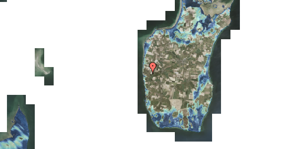 Stomflod og havvand på Rosenvej 3, 8305 Samsø