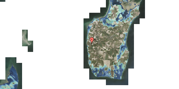 Stomflod og havvand på Rosenvej 39, 8305 Samsø