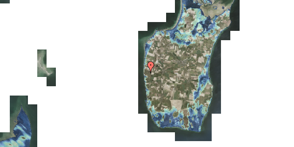 Stomflod og havvand på Rosenvej 53, 8305 Samsø