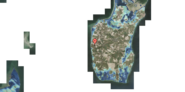 Stomflod og havvand på Rosenvej 64, 8305 Samsø