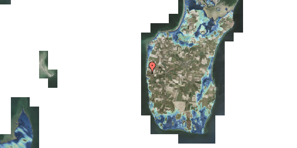 Stomflod og havvand på Rosenvej 82, 8305 Samsø