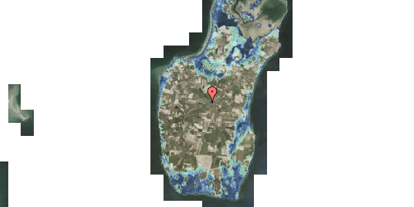 Stomflod og havvand på Skolevænget 16, 8305 Samsø