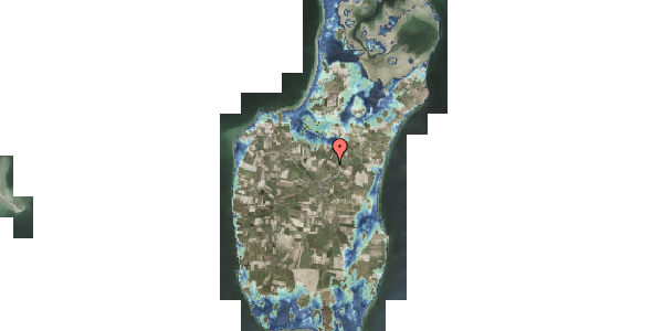 Stomflod og havvand på Torupdal 9, 8305 Samsø