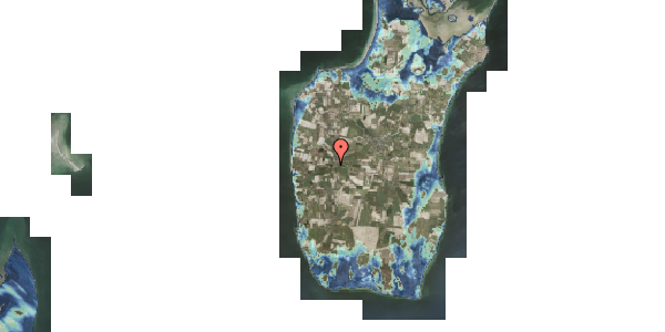 Stomflod og havvand på Vrangstrup 2, 8305 Samsø