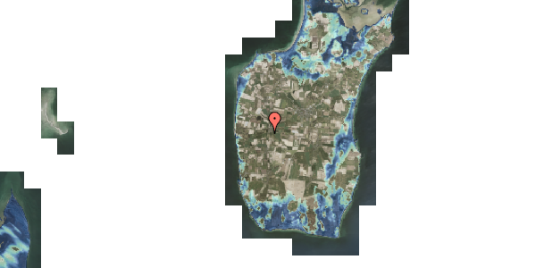 Stomflod og havvand på Vrangstrup 13, 8305 Samsø