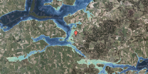 Stomflod og havvand på Mortensensvej 13B, 8963 Auning