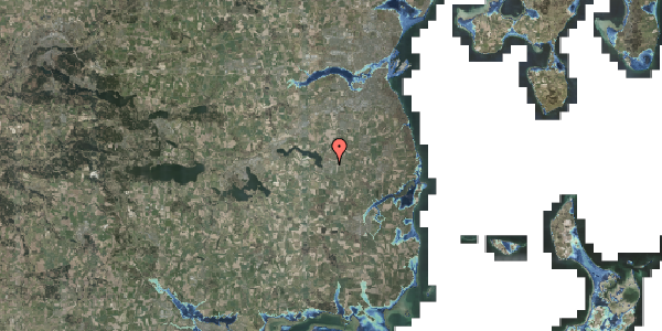 Stomflod og havvand på Birkevangen 6, 8355 Solbjerg