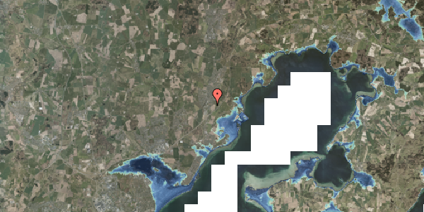 Stomflod og havvand på Engskovbakken 143, 8541 Skødstrup